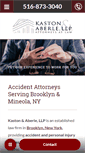 Mobile Screenshot of kastonaberlelawyers.com