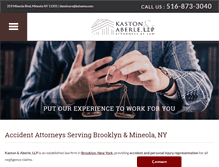 Tablet Screenshot of kastonaberlelawyers.com